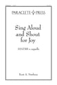 Sing Aloud and Shout for Joy SSATBB choral sheet music cover